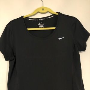 Black nike workout shirt